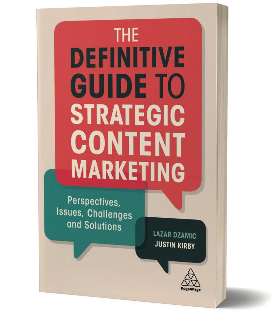 Definitive Guide to Strategic Content Marketing by author Lazar Dzamic