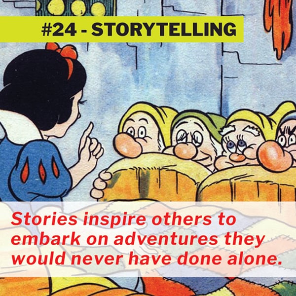 Leadership story-telling